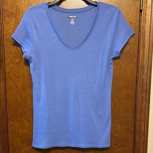 Kirkland Signature Blue Fitted Short Sleeve Tee